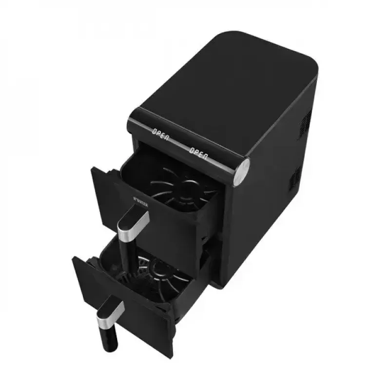 Elektrische Heißluftfritteuse NOVEEN AF5050, 11 L Fassungsvermögen, 1700 W, 13 Programme, 50–200°C, digitale Touch-Bedienung