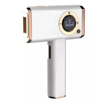 Epilierer ORO-MED ORO-IPL ICE – IPL-Laser-Haar- und Körperdepilierer, 48 W, 3 abnehmbare Aufsätze, Schutzbrille