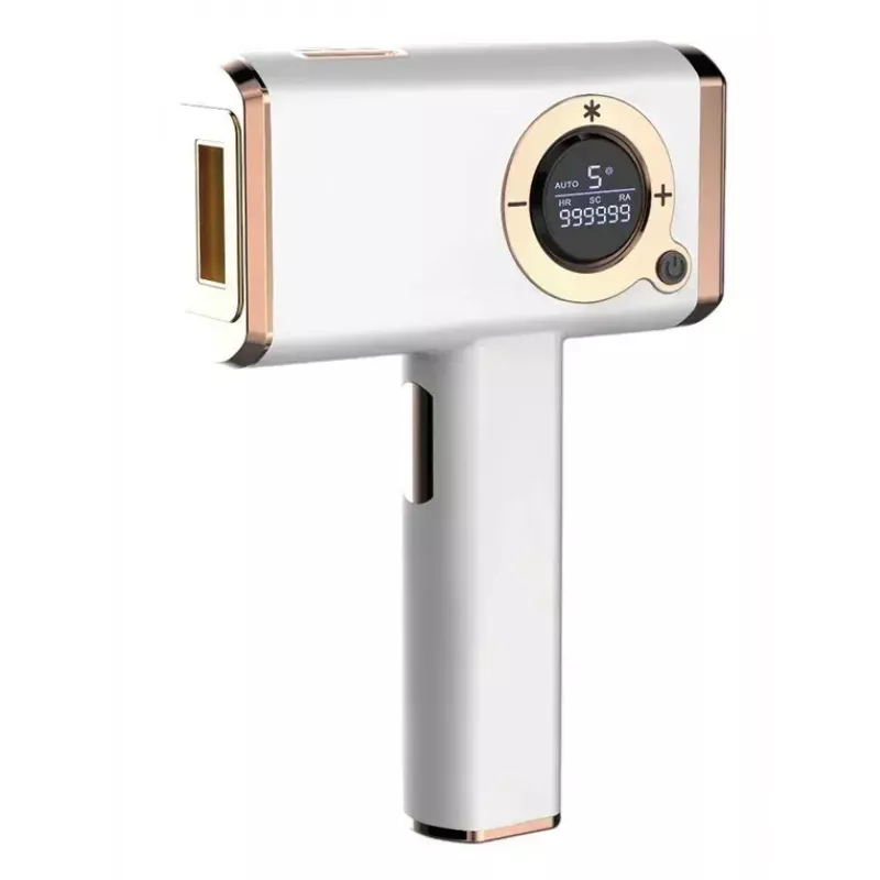 Epilierer ORO-MED ORO-IPL ICE – IPL-Laser-Haar- und Körperdepilierer, 48 W, 3 abnehmbare Aufsätze, Schutzbrille