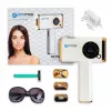 Epilierer ORO-MED ORO-IPL ICE – IPL-Laser-Haar- und Körperdepilierer, 48 W, 3 abnehmbare Aufsätze, Schutzbrille