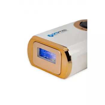 Epilierer ORO-MED ORO-IPL ICE – IPL-Laser-Haar- und Körperdepilierer, 48 W, 3 abnehmbare Aufsätze, Schutzbrille