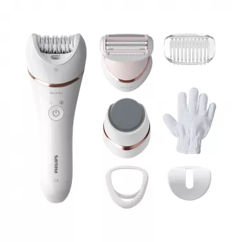 Philips 8000 Series Epilierer Series 8000 BRE730/10 Nass- und Trocken-Epilierer