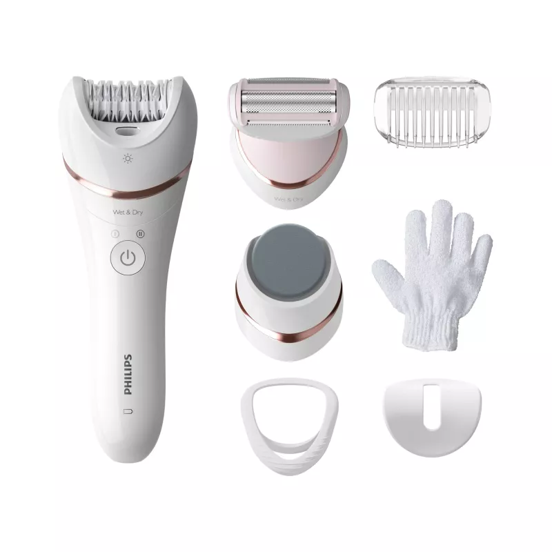 Philips 8000 Series Epilierer Series 8000 BRE730/10 Nass- und Trocken-Epilierer