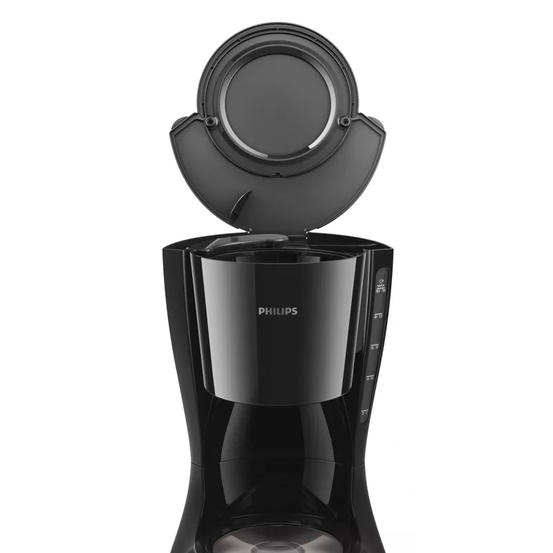 Philips Daily Collection HD7461/20 Kaffeemaschine, Filterkaffeemaschine, 1,2 l, Kaffeepulver, 1000 W, Schwarz