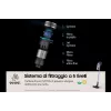 Samsung VS15A6031R4 Stielsauger Akku Trocken Beutellos 0.8 L Schwarz