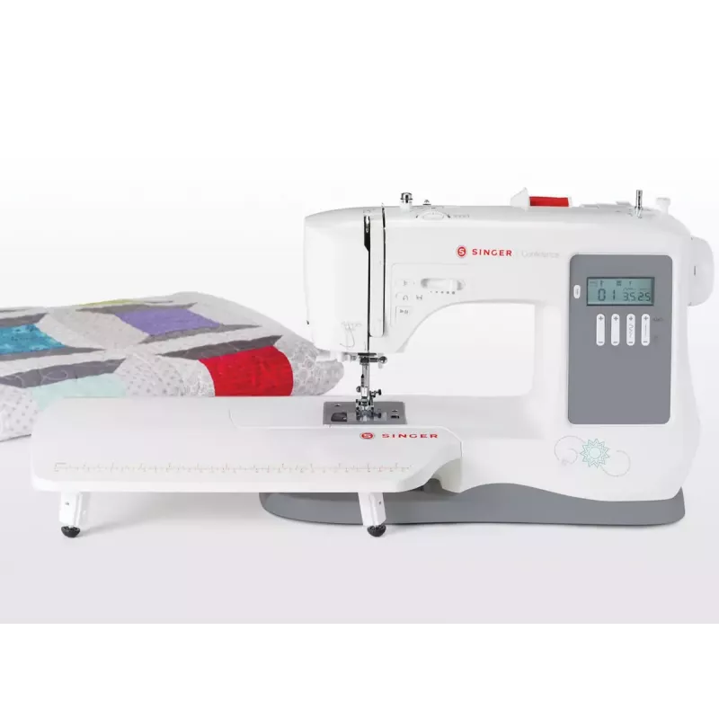 SINGER Nähmaschine 7640 – elektrisches Haushaltsmodell, weiß, mehrere Stichprogramme