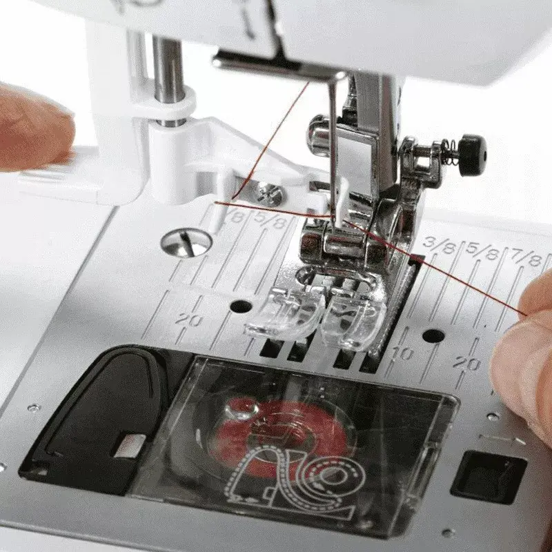 SINGER Nähmaschine 7640 – elektrisches Haushaltsmodell, weiß, mehrere Stichprogramme