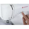SINGER Nähmaschine 7640 – elektrisches Haushaltsmodell, weiß, mehrere Stichprogramme