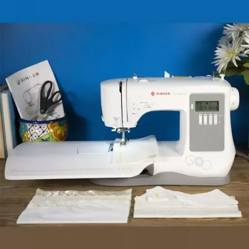 SINGER Nähmaschine 7640 – elektrisches Haushaltsmodell, weiß, mehrere Stichprogramme