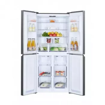 Kühl-Gefrierkombi sam cook Multi Door 472 L, schwarz, Energieeffizienzklasse E