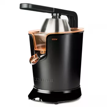 Zentrifugalentsafter Taurus Easy Press 600 — 600 W, 0,65 L Saftbehälter, Edelstahlgehäuse, Tropfstopp