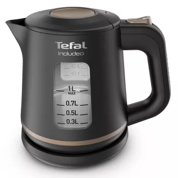Tefal Includeo KI5338 Wasserkocher 1 L 2400 W Schwarz