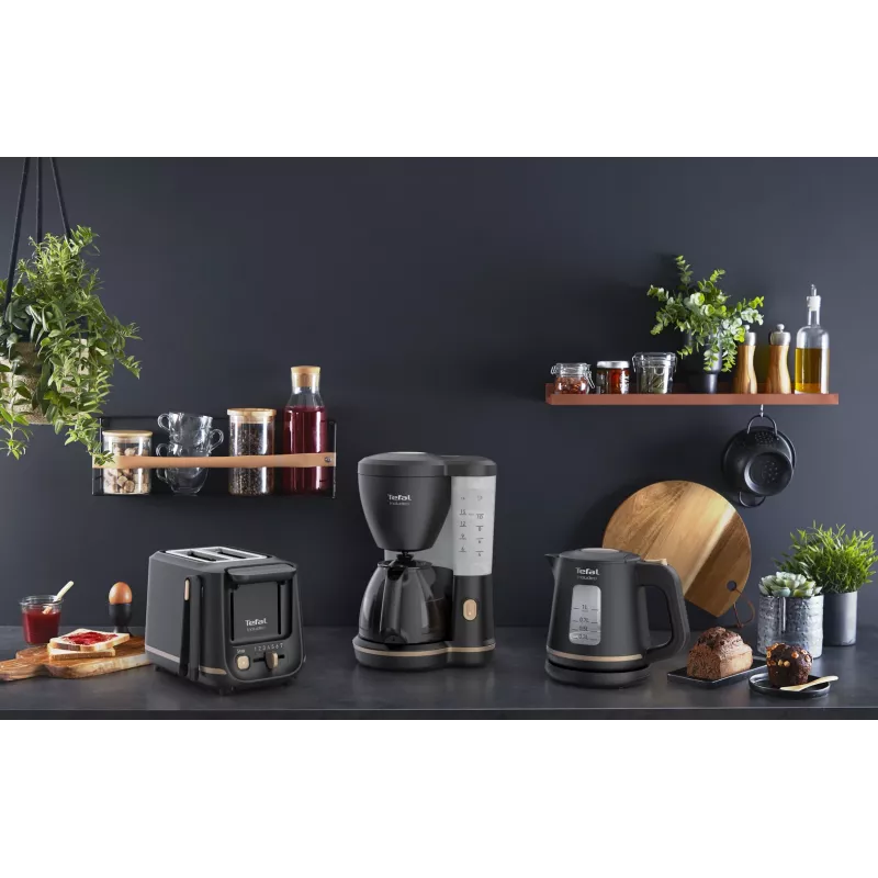 Tefal Includeo KI5338 Wasserkocher 1 L 2400 W Schwarz