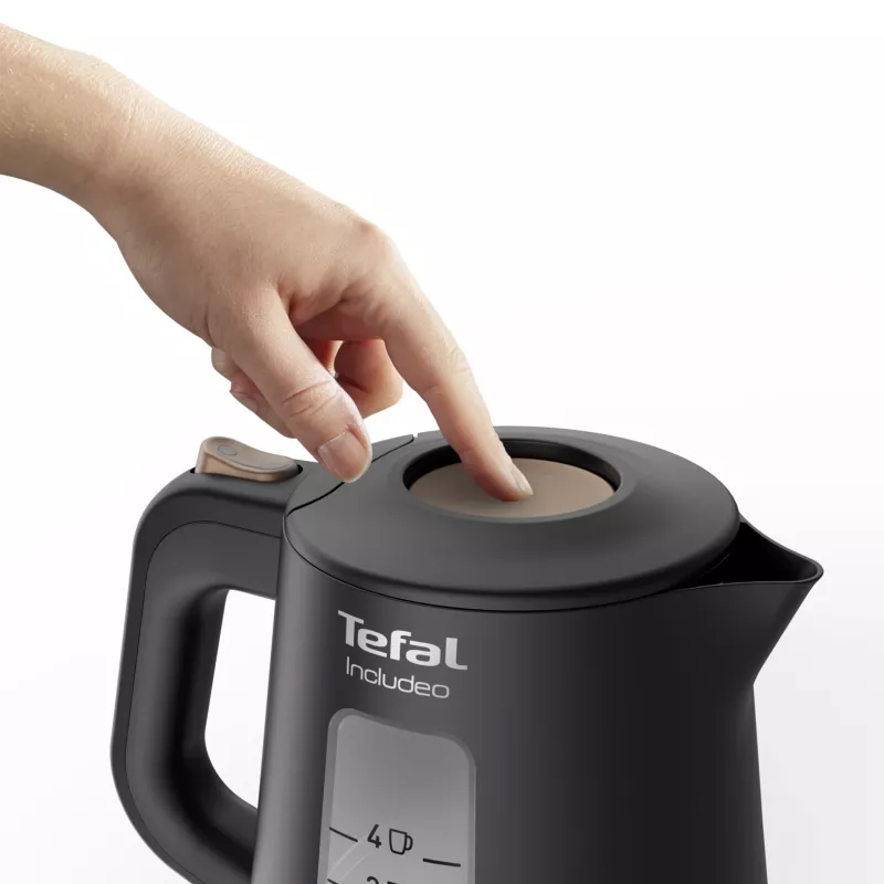 Tefal Includeo KI5338 Wasserkocher 1 L 2400 W Schwarz