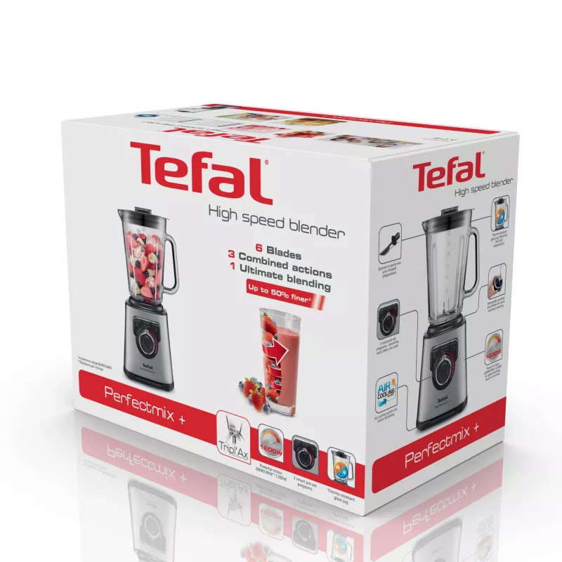 Tefal BL811D 1,5 L Standmixer 1200 W grau