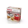 Sandwichtoaster Tefal SW7011 — 850 W, Edelstahl und Weiß, kompakt 238×276×98 mm
