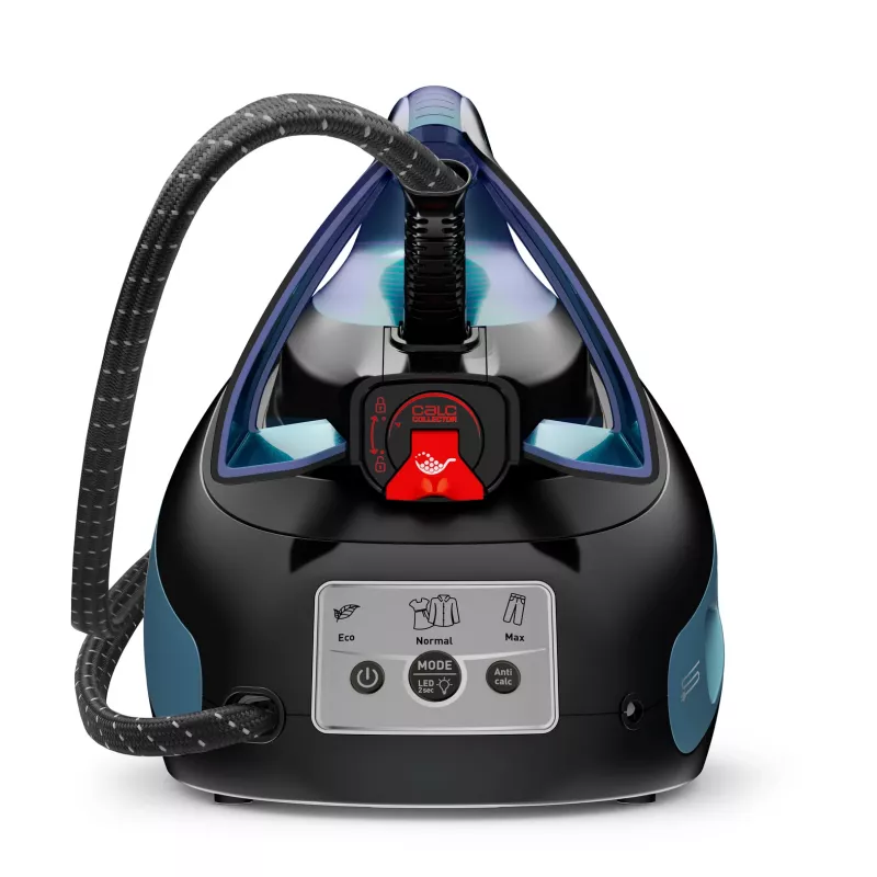 Tefal Express Vision SV8151 2800 W 1,8 l Durilium AirGlide Autoclean-Bügelsohle Blau, Schwarz