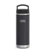 Thermos-Reisebecher THERMOS 130101, vakuumisolierte Thermoflasche 710 ml, Edelstahl, schwarz