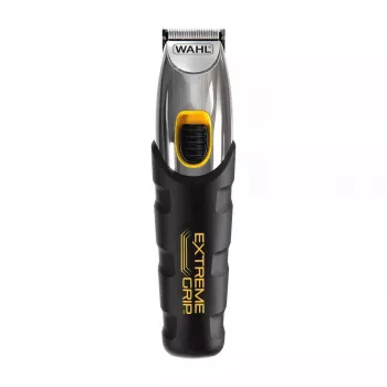 Haarschneider Wahl Extreme Grip AC/Akku, kabellos, Li-Ion, 240 min Laufzeit, 12 Längeneinstellungen, Edelstahlklinge, Schnittbreite 3 cm, schwarz