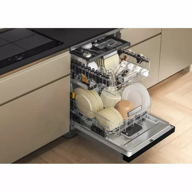 Freistehender Geschirrspüler WHIRLPOOL W7F HS41 X — 15 Gedecke, 41 dB, Fullsize 60 cm
