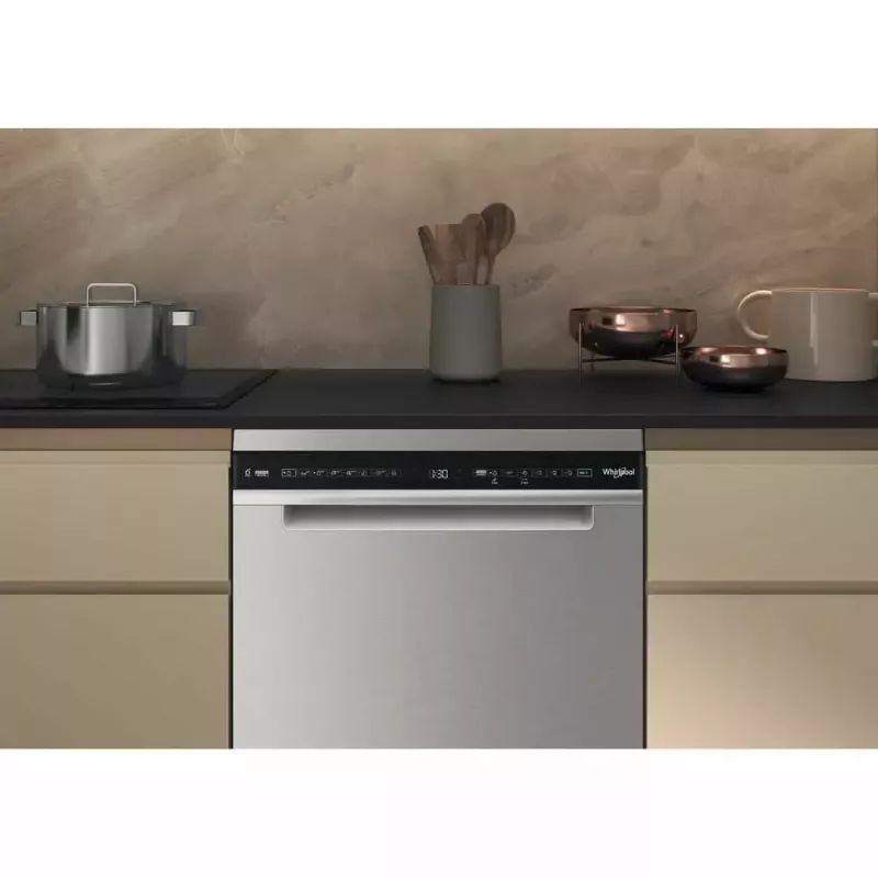 Freistehender Geschirrspüler WHIRLPOOL W7F HS41 X — 15 Gedecke, 41 dB, Fullsize 60 cm