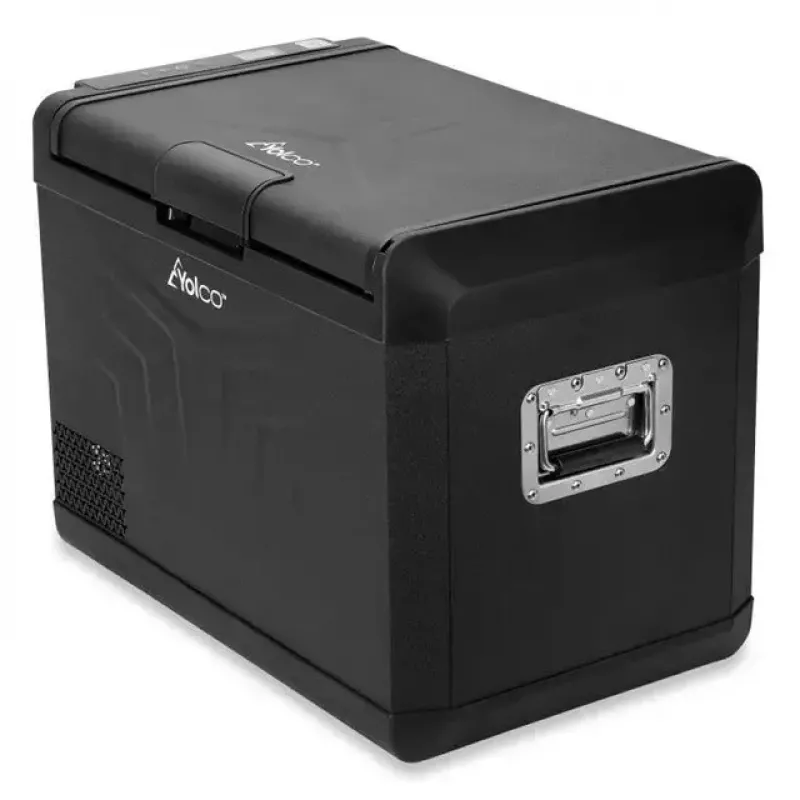 Tragbarer Kompressor-Kühlschrank Yolco GCX47 Schwarz — 47L Kapazität, energieeffizient