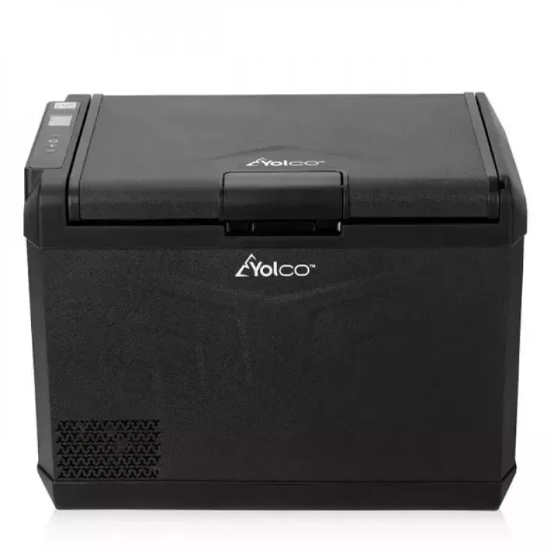 Tragbarer Kompressor-Kühlschrank Yolco GCX47 Schwarz — 47L Kapazität, energieeffizient