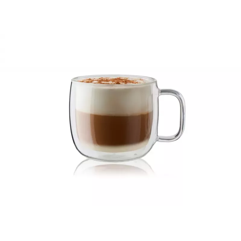 Kaffeeglas ZWILLING 39500-113-0, transparentes Glas, 2er-Set, je 450 ml