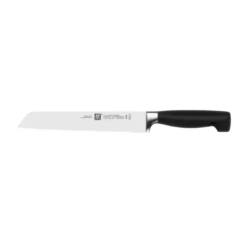 Messer-/Besteckblock-Set ZWILLING 35148-507-0 — 7-teiliges Set mit Kochmesser, Brotmesser, Schälmesser, Küchenschere, grauem Block