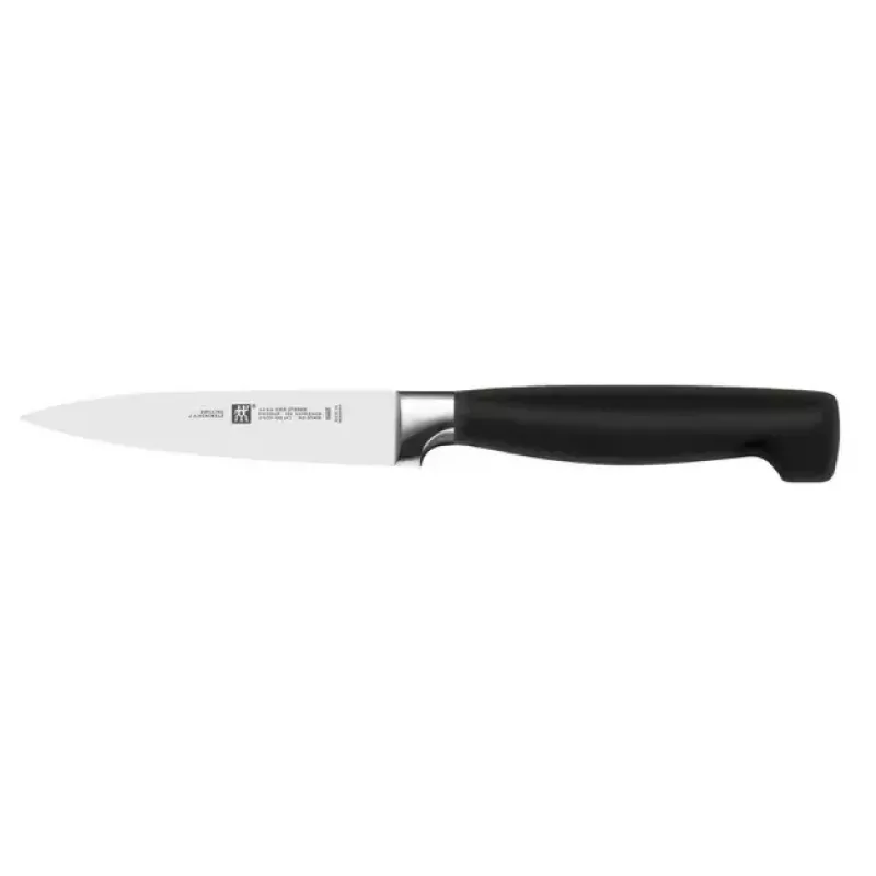 Messer-/Besteckblock-Set ZWILLING 35148-507-0 — 7-teiliges Set mit Kochmesser, Brotmesser, Schälmesser, Küchenschere, grauem Block