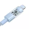 USB-Kabel Baseus Gem P10373003311-01 — 2 m, 2,4 A, Lightning auf USB-A, Nylonummantelung, blau