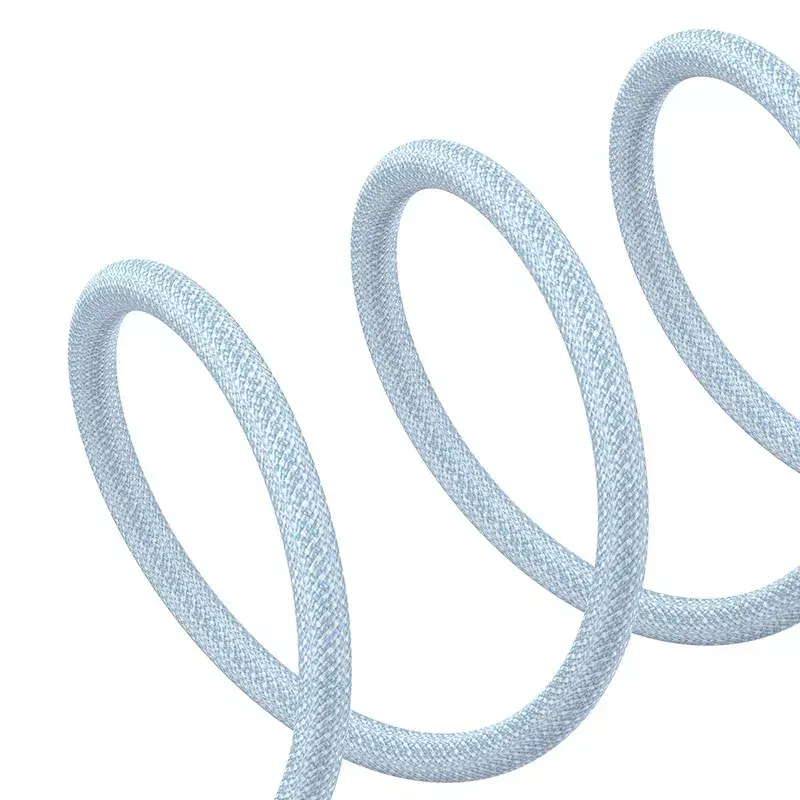 USB-Kabel Baseus Gem P10373003311-00 — 1 m, 2,4 A Schnellladung, Lightning/USB-A, blau, Nylonummantelung