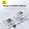 BASEUS Free2pull Expandable USB C To Ip Ligtning Fast Charging Kabel 1 M 20 W White