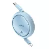 USB-C auf Lightning Kabel Baseus Free2Pull 20 W, 1 m, blau, 480 Mbit/s, USB PD