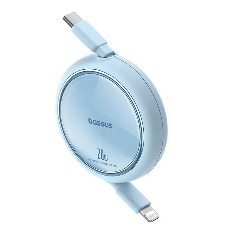 USB-C auf Lightning Kabel Baseus Free2Pull 20 W, 1 m, blau, 480 Mbit/s, USB PD