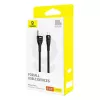 USB-A-auf-USB-C-Kabel Baseus Flash 2 1m 100W Schwarz, USB PD, 480 Mbit/s, Nylon