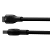 USB-A-auf-USB-C-Kabel Baseus Flash 2 1m 100W Schwarz, USB PD, 480 Mbit/s, Nylon