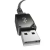 USB-A-auf-Lightning-Kabel Baseus P10355802111-00 — 1 m, 5V/2.4A, USB PD, Aramidfaser, Schwarz