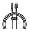 USB-A-auf-Lightning-Kabel Baseus P10355802111-00 — 1 m, 5V/2.4A, USB PD, Aramidfaser, Schwarz