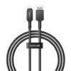 USB-A-auf-Lightning-Kabel Baseus P10355802111-00 — 1 m, 5V/2.4A, USB PD, Aramidfaser, Schwarz