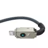 USB-A-auf-Lightning-Kabel Baseus 1 m 5 V 2,4 A Weiß, USB PD, 480 Mbit/s