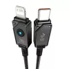 USB-C-auf-Lightning-Kabel Baseus Unbreakable 1m 20W – Aramidfaser, 480 Mbit/s, Schwarz