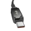 USB-C-auf-Lightning-Kabel Baseus Unbreakable 1m 20W – Aramidfaser, 480 Mbit/s, Schwarz