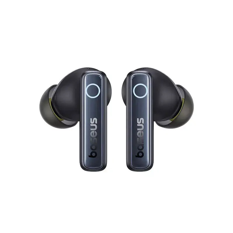 True Wireless In-Ear-Kopfhörer Baseus 35 True — Bluetooth 5.3, ANC, 8 h Wiedergabe (ANC aus), 65 h mit Ladehülle, 800 mAh Ladehülle, USB-C, schwarz