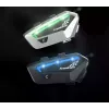 Motorrad-Intercom-Headset FreedConn FX Schwarz — Bluetooth 5.0, IP67, Reichweite 2000 m, 30 h Sprechzeit