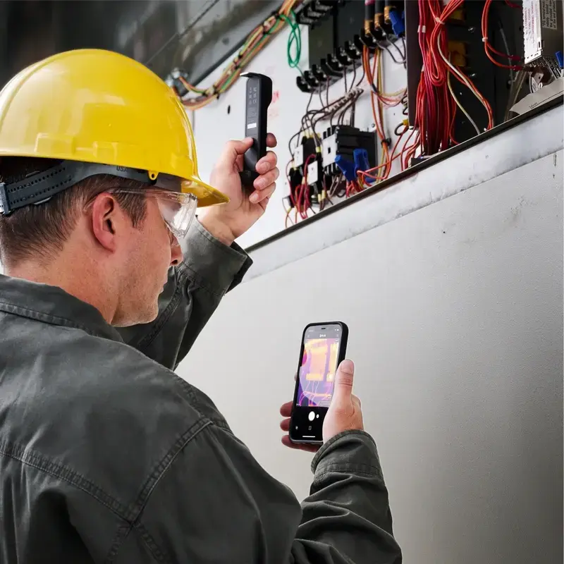 Wärmebildkamera FLIR FOEDGE, 80×60 px, -20 bis 120 °C, 8,7 Hz, NETD 70 mK, 12 µm Pixelgröße