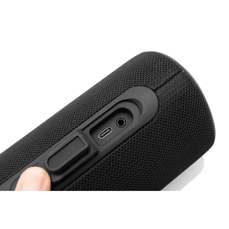 Tragbarer Stereo-Bluetooth-Lautsprecher JVC XS-E423B, 24 W RMS, IPX5, 4000 mAh, TWS, USB‑C, AUX, schwarz