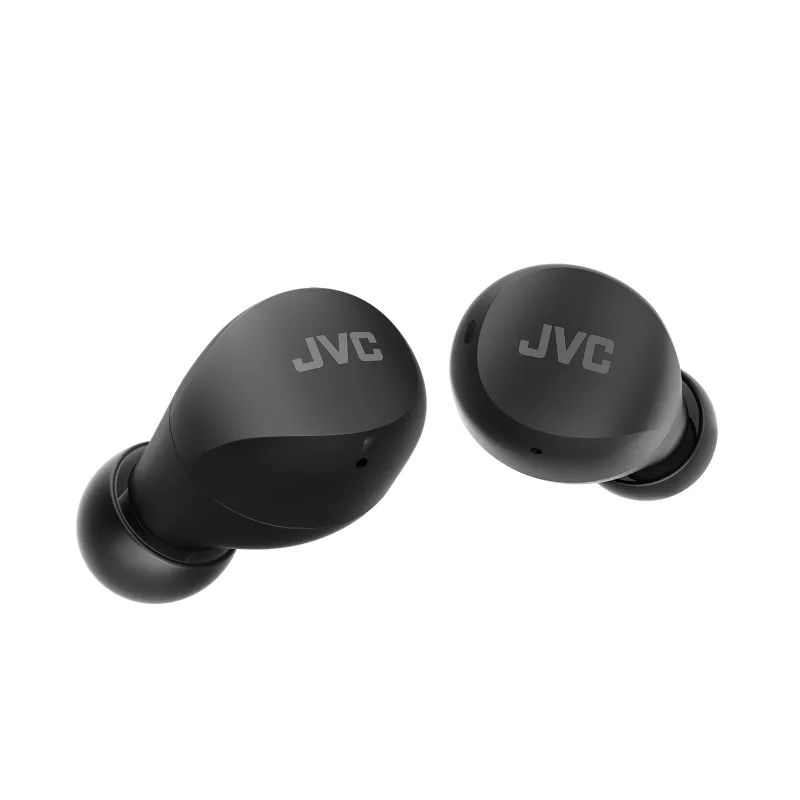 JVC Gumy Mini TWS Schwarz, True Wireless Stereo (TWS), 20 - 20000 Hz, Anrufe/Musik, 7,6 g, Headset, Schwarz