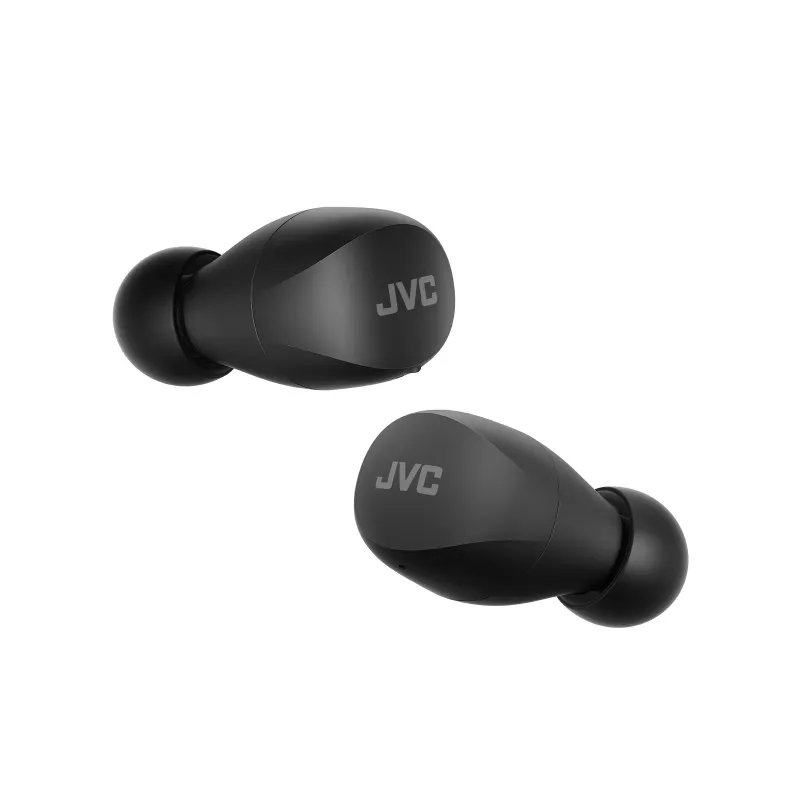 JVC Gumy Mini TWS Schwarz, True Wireless Stereo (TWS), 20 - 20000 Hz, Anrufe/Musik, 7,6 g, Headset, Schwarz