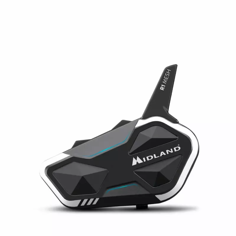 Midland R1 Mesh Intercom Maximale Reichweite 2000 m Wasserdicht Sprechzeit 23 h